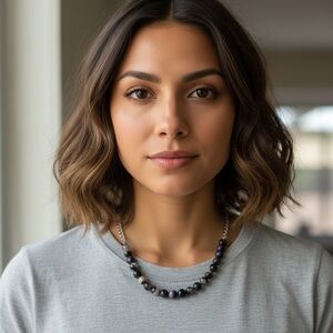 Elegant natural stone Beaded Necklace